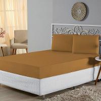 Jogo De Lençol Casal Padrão Malha 100% Algodão 3 Peças - 8