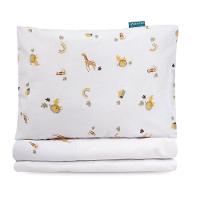 Kit Para Berço Jogo De Lençol Com Rolinhos 100% Algodão 7 Peças Boho Safari - 4