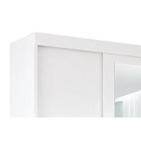 Guarda Roupa 3 Portas de Correr e 9 Gavetas c/ Espelho e Pés Click 3.9 Jatoba/Grafitte - Santos Andirá - 10