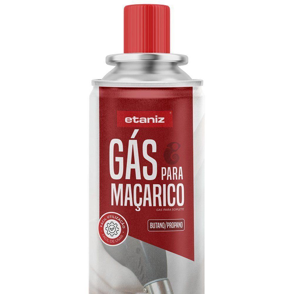 Cartucho De Gás Para Maçaricos 400ml-215g Etaniz - 4