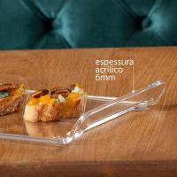 Bandeja Acrílica Hara Transparente Dobrada 32x20x4 Cm - 2