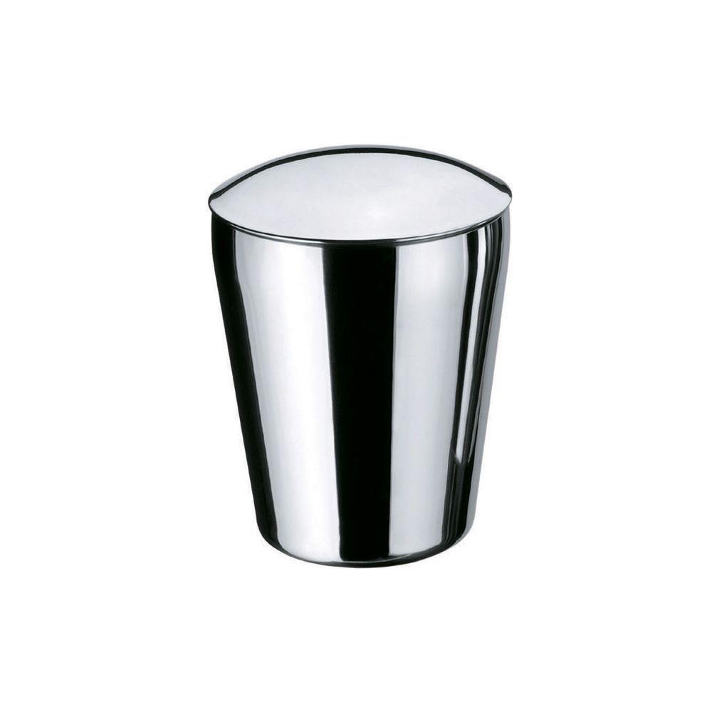 Porta Algodão Hara Cromado Em Aço Inox - 1