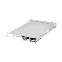 Bandeja Acrílica Transparente Hara Design 30x20 Cm - 3