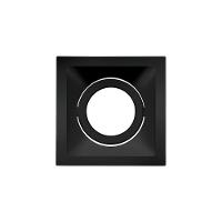 Spot De Embutir Recuado Stella Square Par 20 E27 Quadrado Bivolt Preto - 1