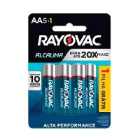 Pilha Alcalina Aa6 Rayovac Cartela Com 06 Unidades [f108] - 1