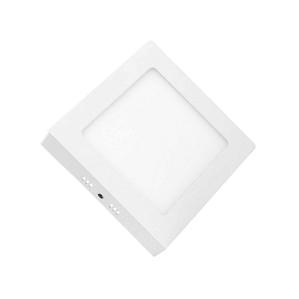 Painel De Led Lorenzetti Quadrado De Sobrepor 24w Bivolt 3000k Luz Amarela - 1