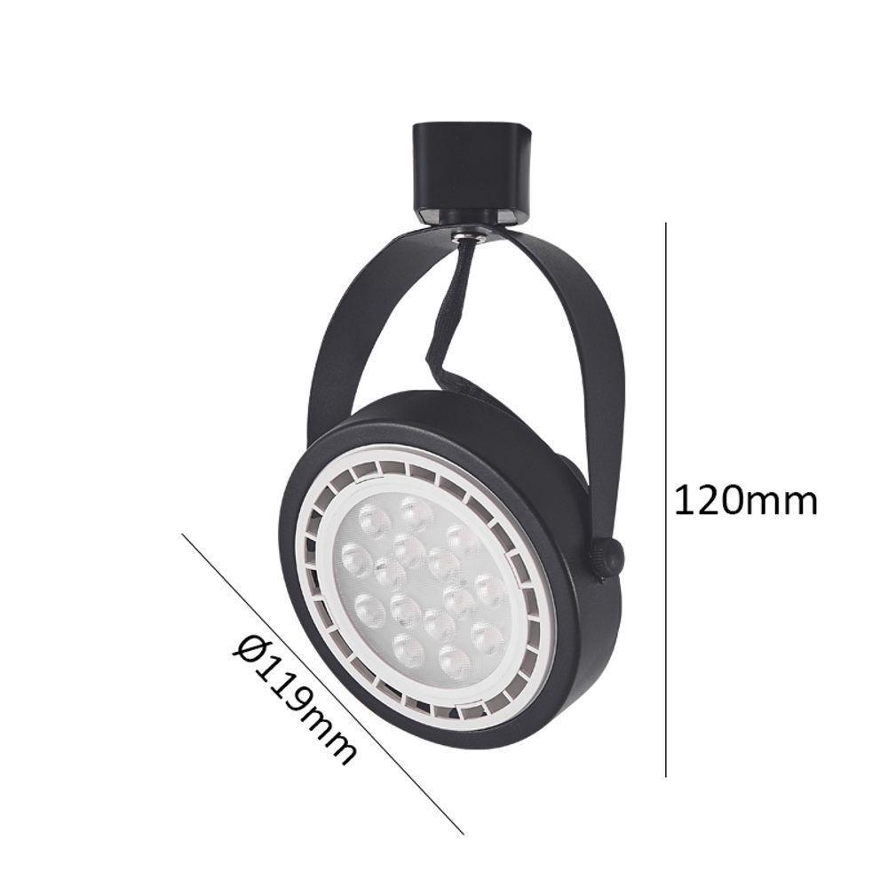 Spot Direcionável Para Trilho Nordecor Merah Ar111 Gu10 Bivolt - 3