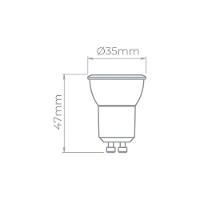 Lâmpada Led Stella Mini Dicroica Mr11 Eco 3w Gu10 Bivolt 4000k Luz Neutra - 2