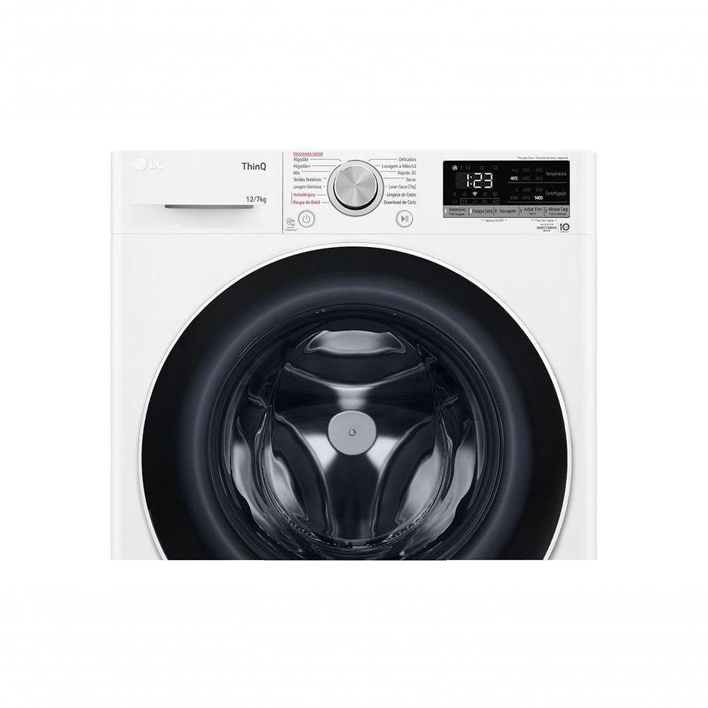 Lava e Seca Smart LG VC4 12kg Branca Com Inteligência Artificial AIDD CV5012WC4A 220V - 10