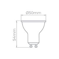 Lâmpada Led Stella Dicroica Mr16 Eco 6w Gu10 Bivolt 3000k Luz Amarela - 2