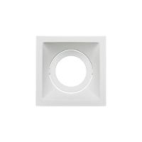 Spot De Embutir Recuado Stella Square Par 20 E27 Quadrado Bivolt Branco - 1