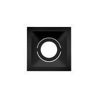 Spot De Embutir Recuado Stella Square Mr16 Gu10 Quadrado Bivolt Preto - 1