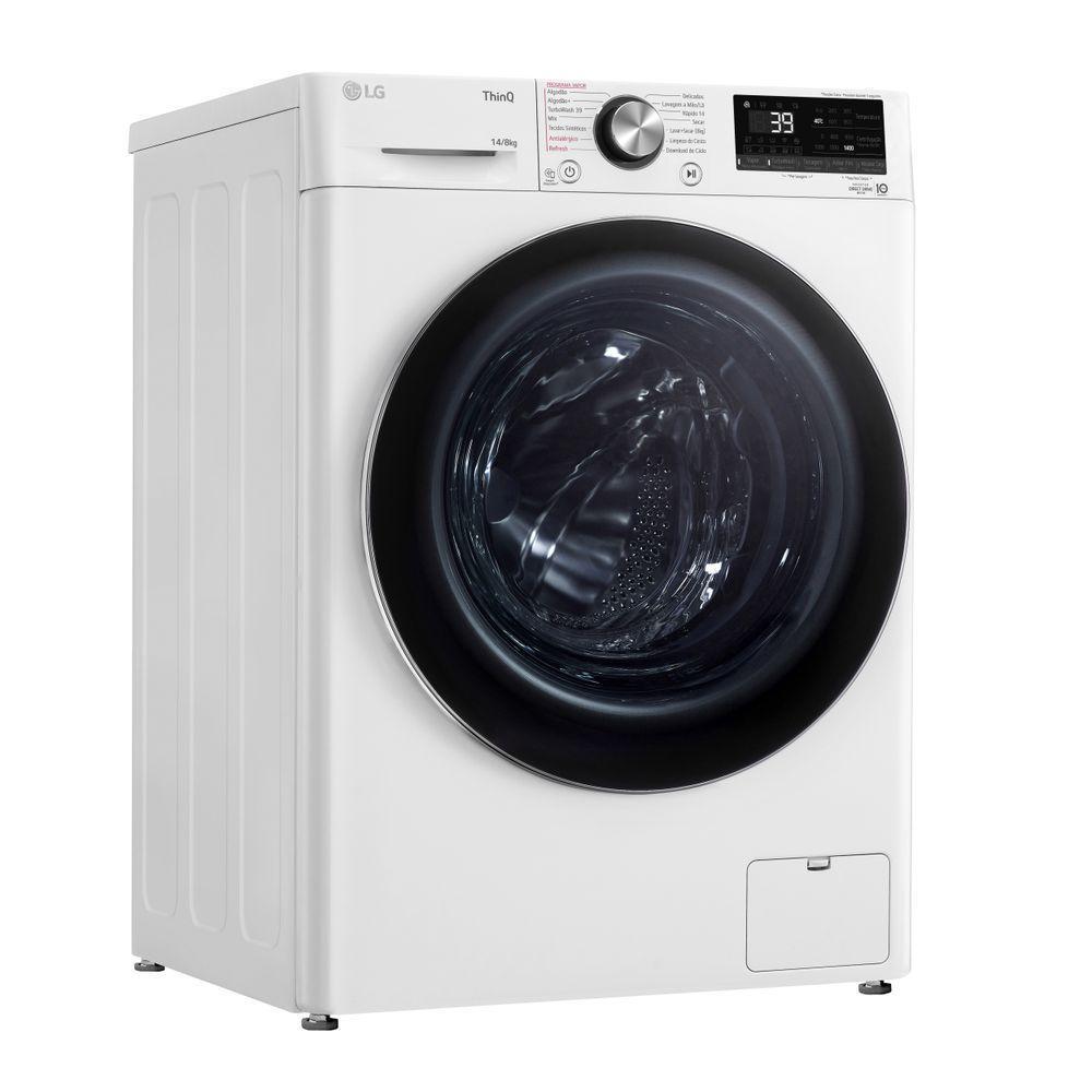 Lava e Seca Smart LG VC2 14kg Branca com Inteligência Artificial AIDD CV9014WC2 127V - 3