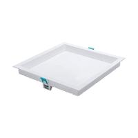 Painel De Led Stella Quadrado Deep De Embutir Recuado 22w Bivolt Branco 3000k Luz Amarela - 3