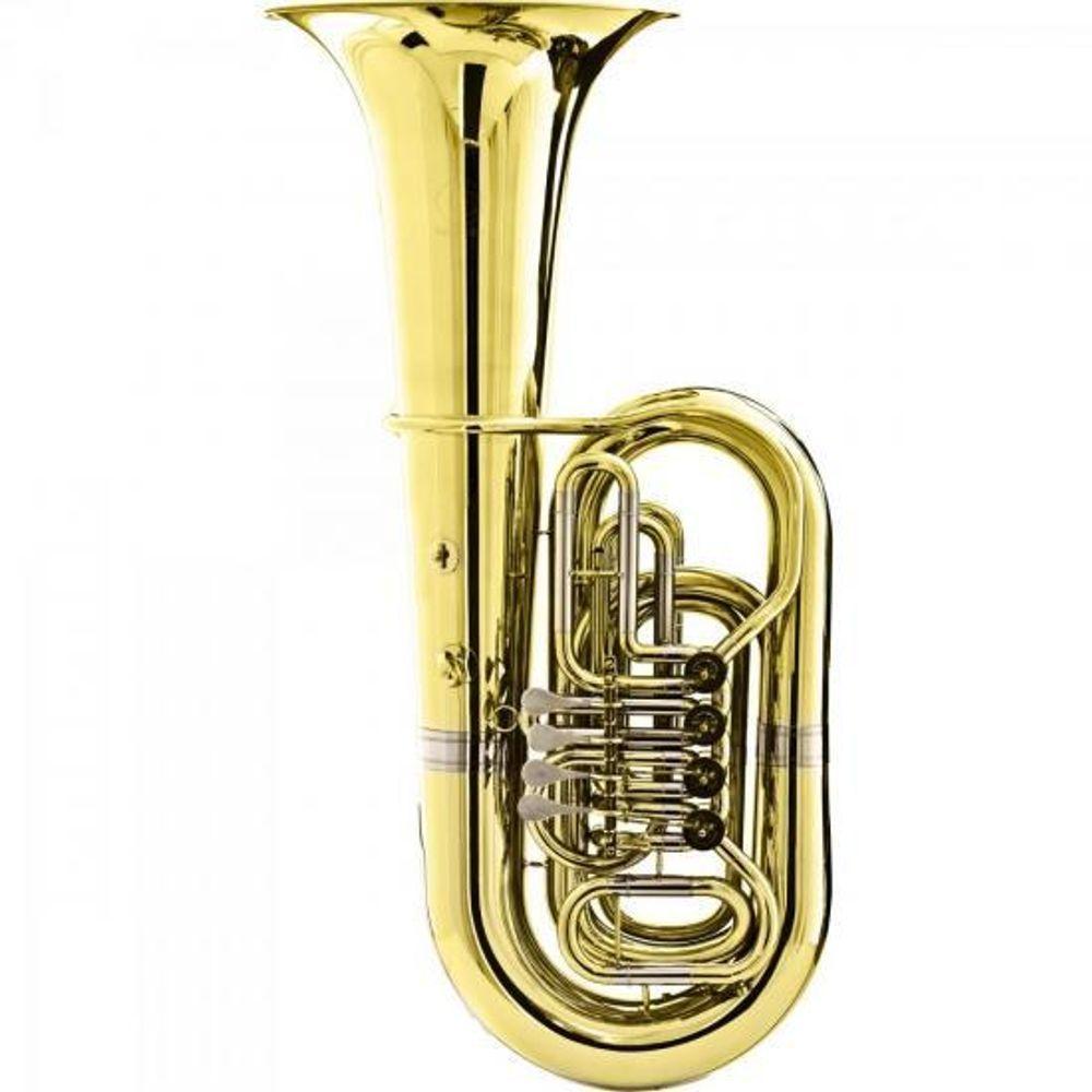 Tuba Harmonics Bb Hbb-200l 4-4 4 Rotores Laqueado [f002] - 1