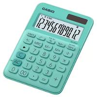 Calculadora De Mesa Casio Ms20uc 12 Dígitos Verde - 1