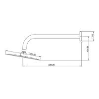 Chuveiro Lorenzetti 7028 C16 Lorenslim Square De Parede Cromado - 2