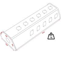 Caixa De Medusa Multicabos 16 Vias Reforçada Profissional - 5