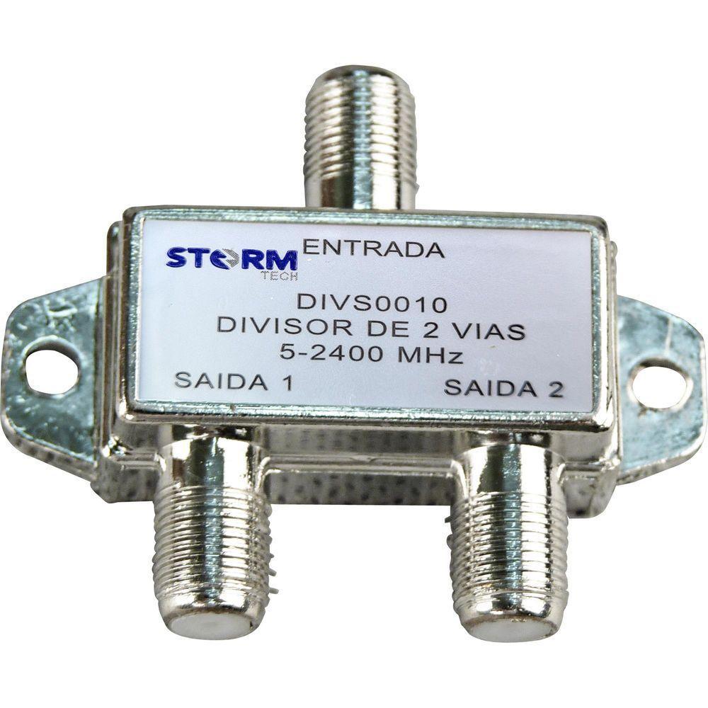 Divisor Satélite 1-2 5-2400 Mhz Storm - Dez - 10 - 3