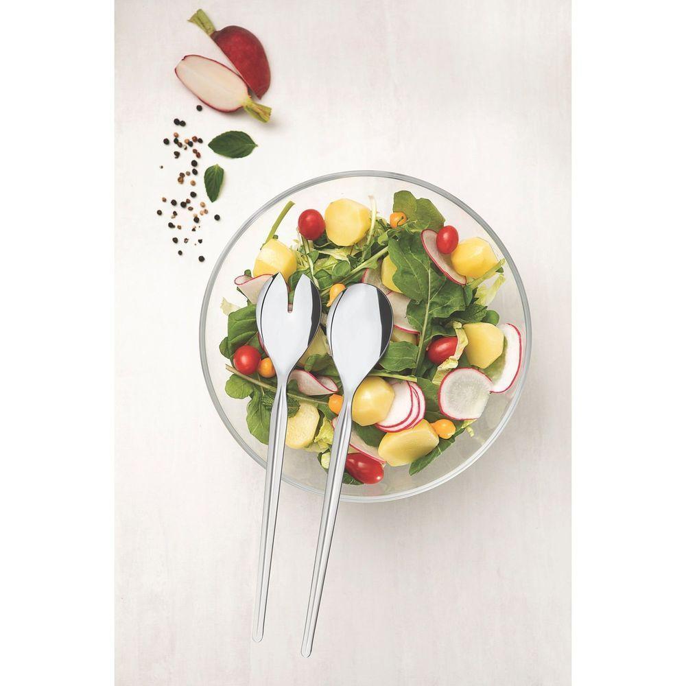 Jogo De Talheres Para Salada Tramontina Cosmos Em Aço Inox Acabamento Alto Brilho 2 Peças Tramontina - 4