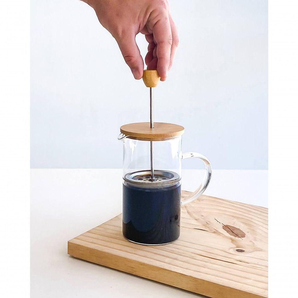 Cafeteira De Prensa Francesa Em Vidro Borossilicato 600ml Mimo Style - 2