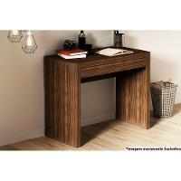 Mesa Escrivaninha Juvenil ME4107 c/ 1 Gaveta Nogal - Tecno Mobili - 1