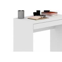 Mesa de Computador ME4107 c/ 1 Gaveta Nogal - Tecno Mobili - 6