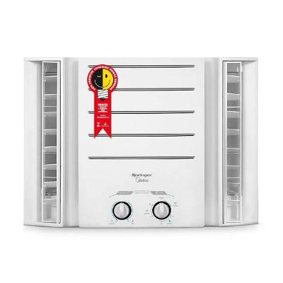 Ar Condicionado De Janela Midea 7.500 Btu/h Frio Monofásico Mecânico Branco Qck078bb - 127v