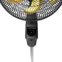 Ventilador De Coluna Mallory Chronos 40cm Preto E Dourado - 127v - 5