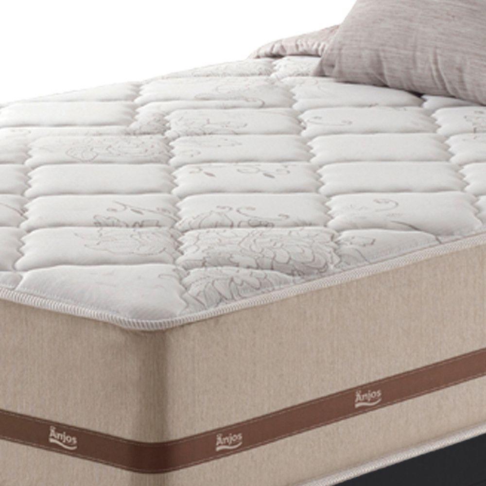 Cama Baú Solteiro King Preto + Colchão Molas Bahamas 96cm - 2