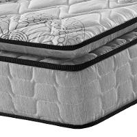 Colchão King Hanover One Ortopédico Espuma D33 Pillow Top Cinza - 10