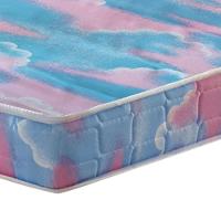 Colchão Berço Baby New York Espuma D18 Liso 70x130x8cm Azul - 2