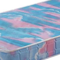 Colchão Berço Baby New York Espuma D18 Liso 70x130x8cm Azul - 10