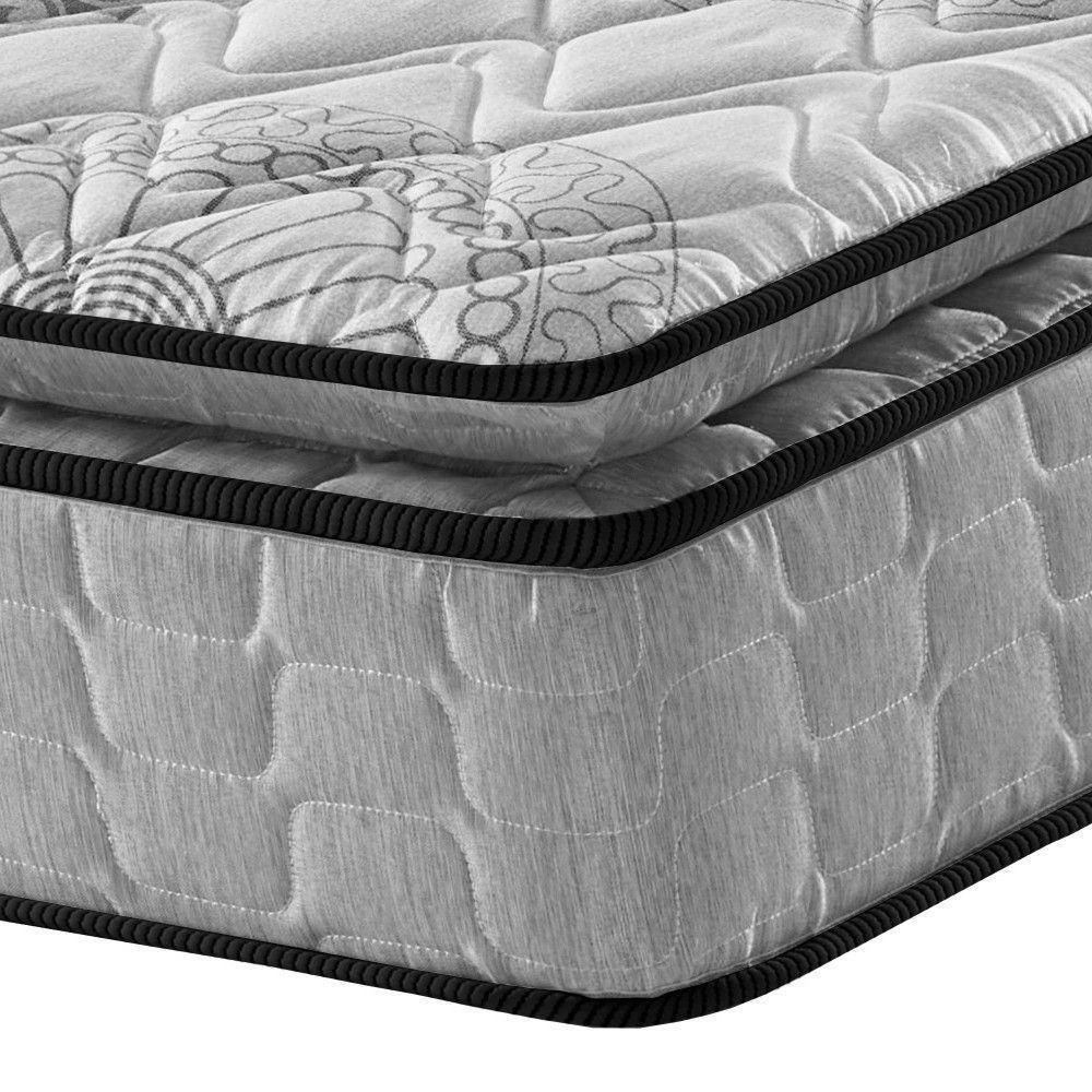 Colchão Casal Hanover One Ortopédico Espuma D33 Pillow Top Cinza - 2
