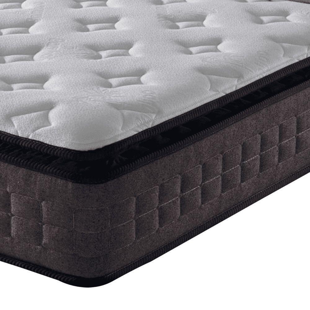 Colchão Viúva Molas Ensacadas Nashville 128x188x30cm Marrom - 2