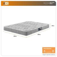 Colchão Viúva Hanover Espuma D33 Bordado 128x188x20cm