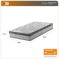 Colchão Solteiro Hanover One Ortopédico Espuma D33 Hanover Cinza - 6