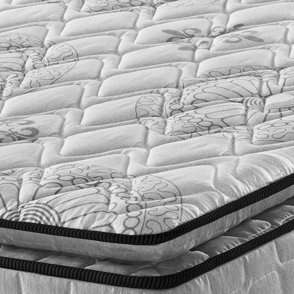 Colchão Viúva Hanover One Ortopédico Espuma D33 Pillow Top Cinza - 5