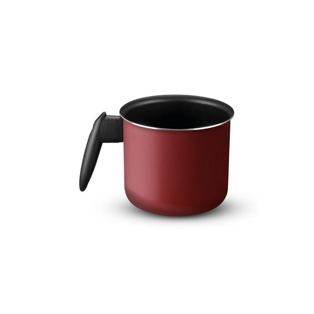 Conjunto De Panelas Rochedo Limpa Fácil 5 Peças Vermelho - 5