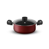 Conjunto De Panelas Rochedo Limpa Fácil 5 Peças Vermelho - 6