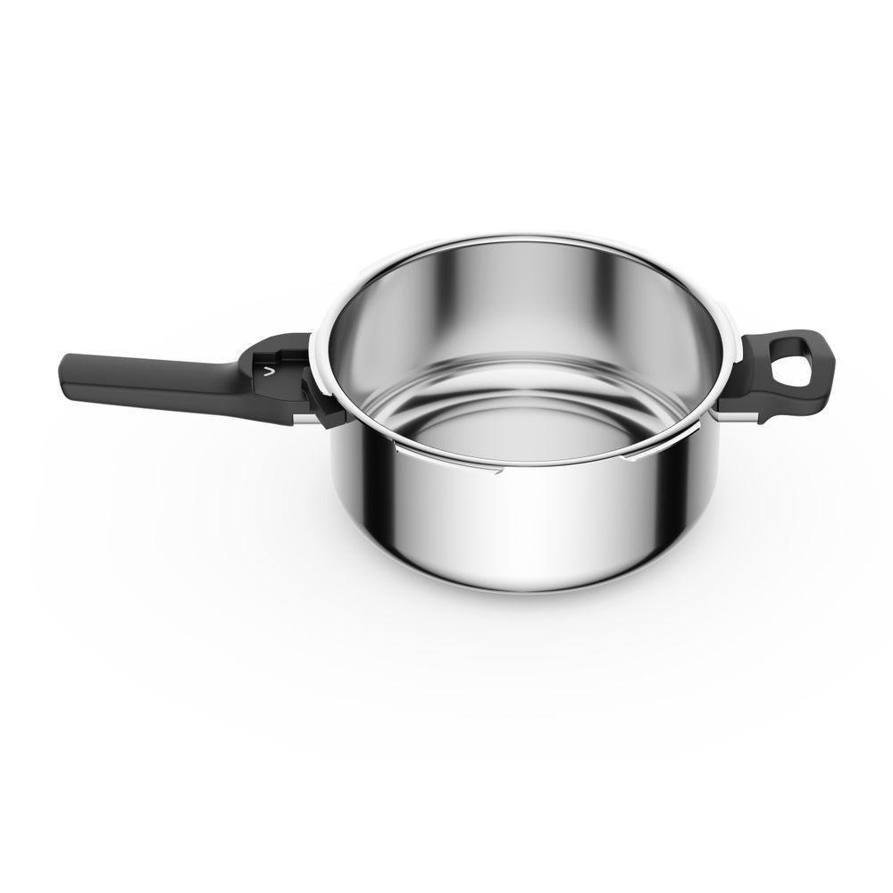 Panela De Pressão Inox Trendy 4l Fechamento Externo Rochedo - 9
