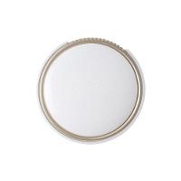 Plafon Led Blumenau Young Redondo De Sobrepor 24w Bivolt Branco - Dourado - 3