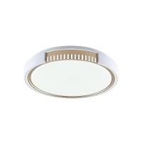 Plafon Led Blumenau Young Redondo De Sobrepor 24w Bivolt Branco - Dourado - 5