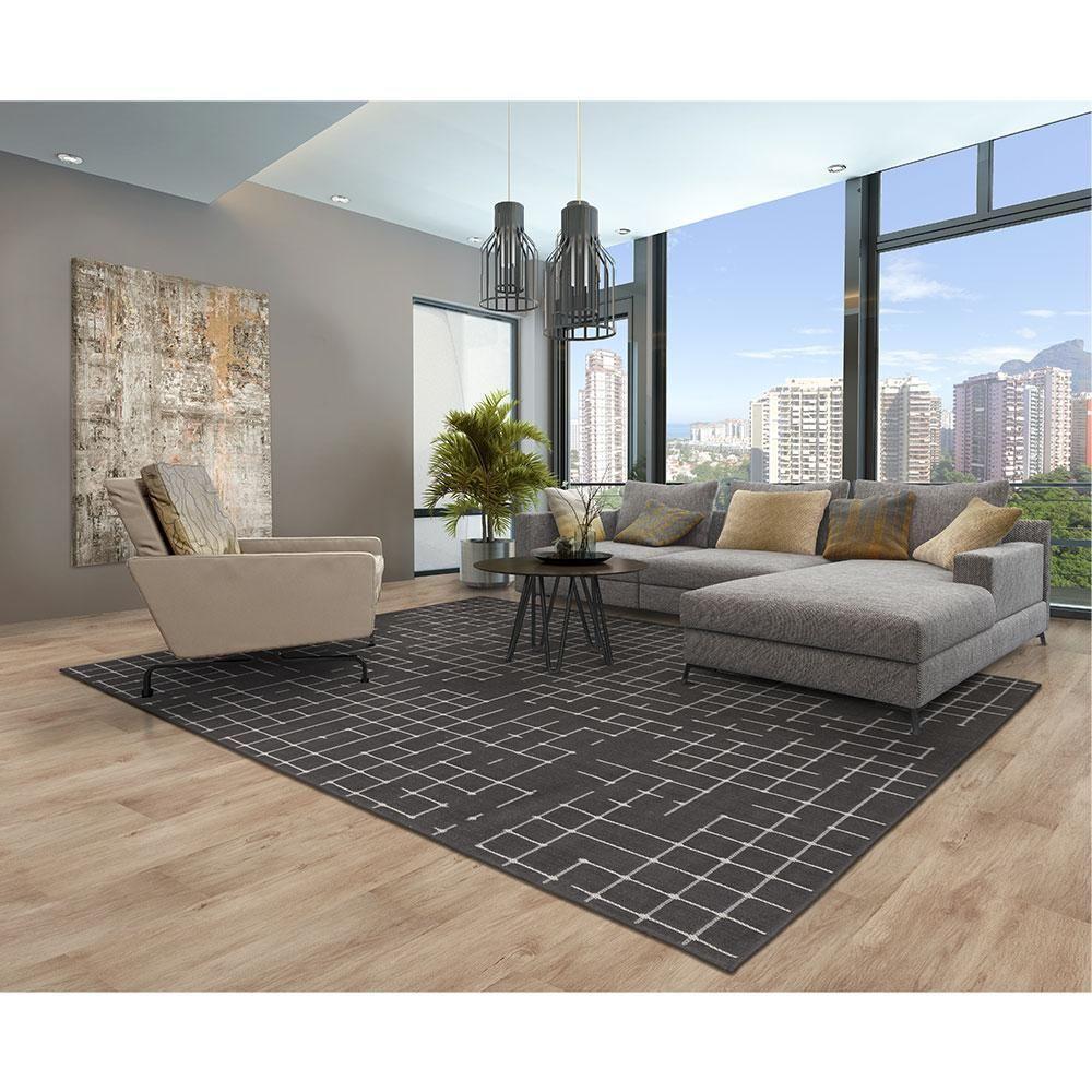 Tapete Para Sala Cotton Game Ii 2,00x3,00 São Carlos - 6