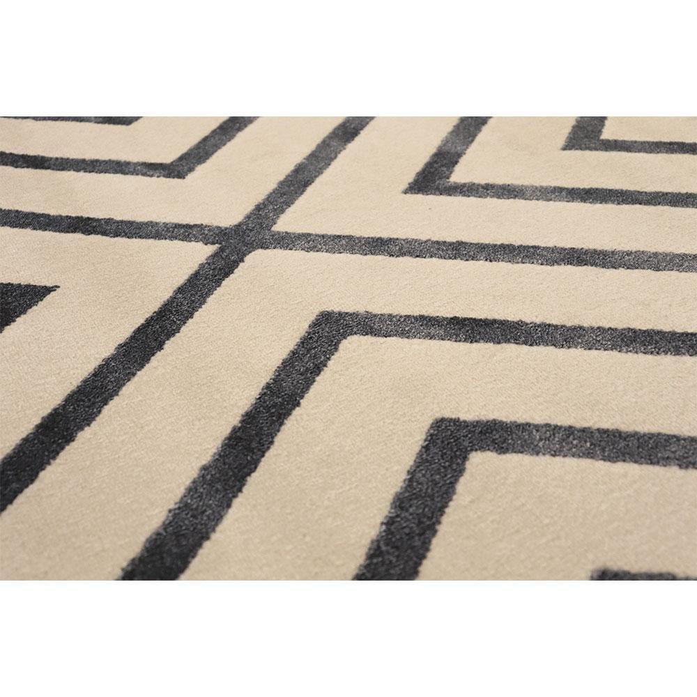 Tapete Para Sala Lyre Carbon 1,00x1,50 São Carlos - 2