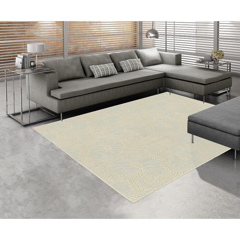 Tapete Para Sala Cotton Marfim 1,50x2,00 São Carlos - 5