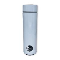 Garrafa Isotérmica Em Aço Inox 500ml Com Led - Branco - 1