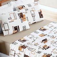 Jogo De Lençol Solteiro Quality Malha 100% Algodão Estampado 3 Peças - Avela - 2