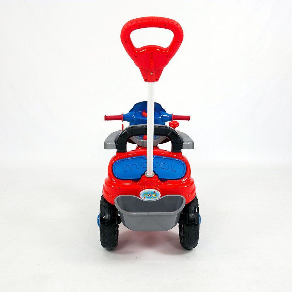 Triciclo De Passeio Spider Baby City Com Pedal Guia E Buzina - 7