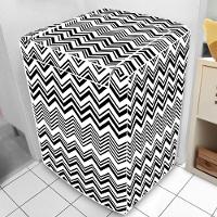 We Drop - Capa Maquina De Lavar Com Abertura Superior C/ Ziper Zigzag P - 2